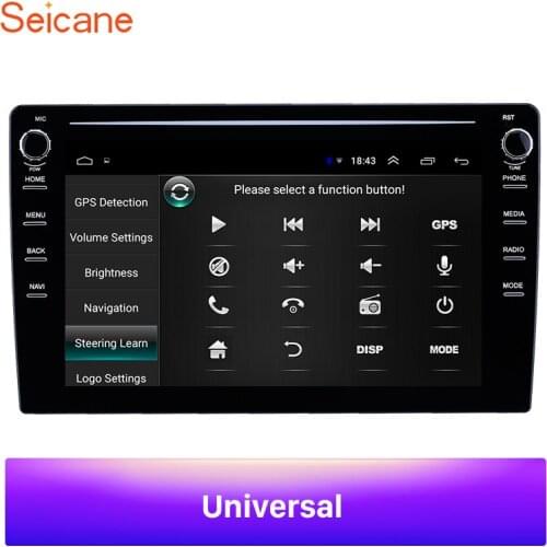 Seicane Android 8.1 9 inch 2Din Universal Car Radio GPS Multimedia Unit Player For VW Nissan Kia support DVR Carplay OBD2 DAB