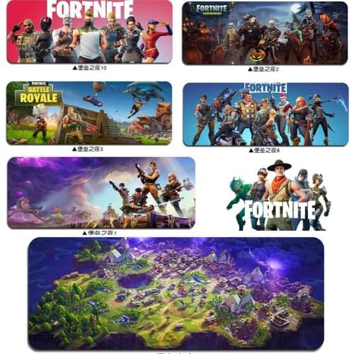 Fortnite Large Gaming Mousepad Anime Mouse Pad Fortnight Keyboard Pad Desks Table Mat Gamer Accessories Toys Kids Gift