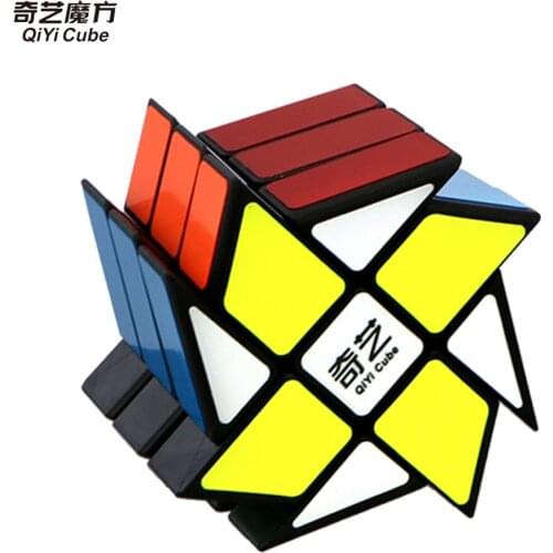 Fast delivery Qiyi 3x3 cube windmill fisher cube puzzle magic cube speed cube educational toys for children toys for boys cubo