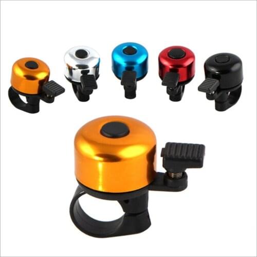 Colorful Aluminium Alloy Bicycle Bell Mountain Bike Accessories Handlebar Alarm Bells Riding Bike Ring Outdoor Cycling Ring Horn