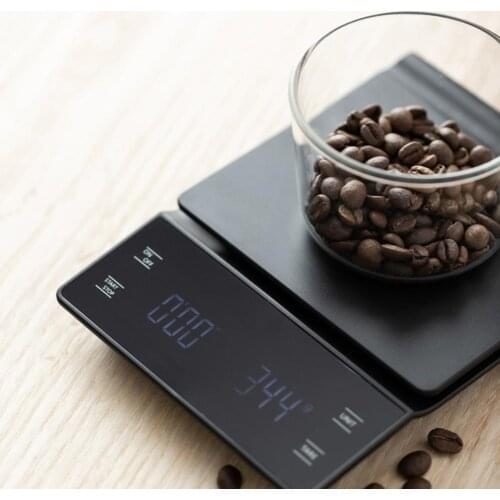 LED Display Precision Coffee Electronic Scale Timer Measuring Tool