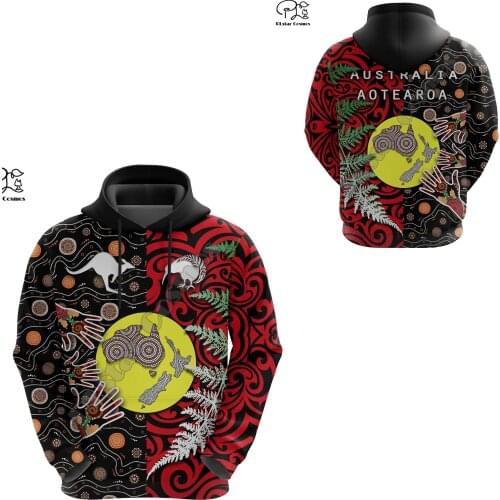 NewFashion Newest New Zealand Flag Country Maori Aotearoa Tribe Tattoo 3Dprint Men/Women Streetwear Harajuku Hoodies Pullover 13