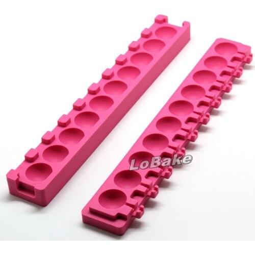 Beautiful 2.7cm diameter 10 cavities 3D ball shape silicone lollipop candy cake pops chocolate candy bar mold for baking tools