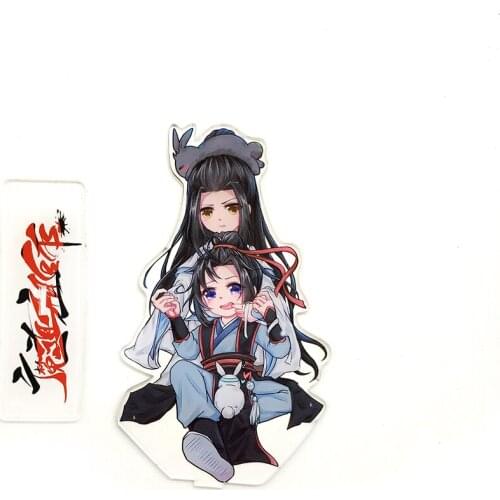 Mo Dao Zu Shi Wei Wuxian Lan Wangji cute acrylic standee figurines desk decoration cake topper anime