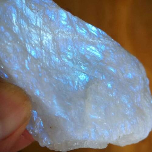 Natural White Moonstone Labradorite Stone Tumbled Stone Crystal Rockstone Reiki Healing Specimen Rough Raw Collection