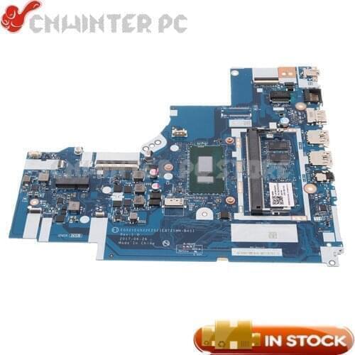 NOKOTION For Lenovo Ideapad 330-15IKB 330-17IKB Motherboard 5B20R19914 5B20R20238 EG521 EG522 EZ511 EG721 NM-B451 i5-8250U CPU