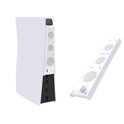 Cooling Fan For PS5 Game Console USB Cooler With 3 Cooling Fans For PlayStation 5 / PS 5 Digital Edition Games Accessories