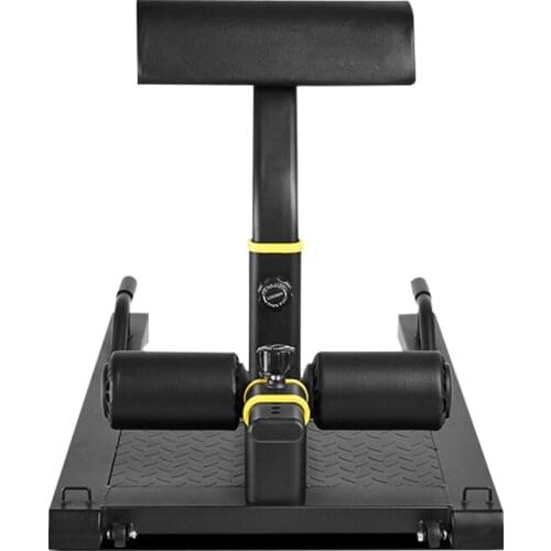 3-in-1 Padded Sit-Up Deep Sissy Squat Machine, Home Gym Fitness Equipment