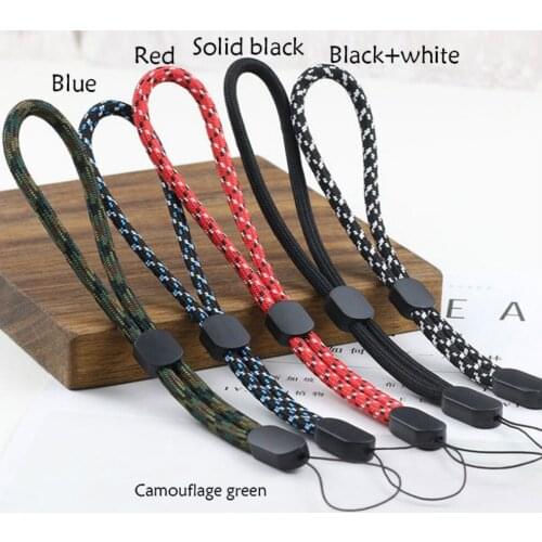 Adjustable Mobile Phone Nylon Wrist Straps Hand Lanyard For iPhone 11 X 8 Samsung Xiaomi USB Flash Drive Keys Camere MP3 500pcs