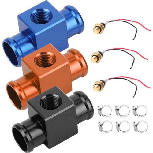 Thermostat Water Temperature Switch Radiator Coolant Fan Temp Sensor for Motorcycle ATV Off-Road Vehicle Radiator Hose Adapter