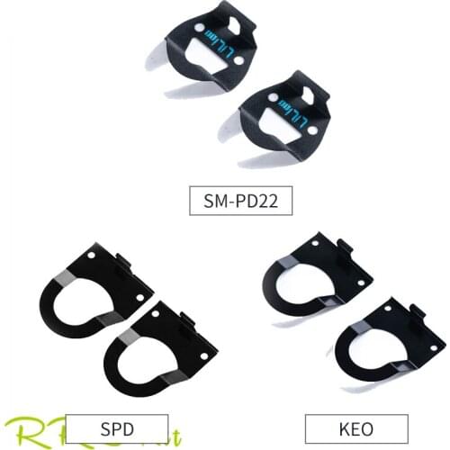 RRSKIT Bicycle Self-Locking Shoes Hanger Road MTB Outdoor Cleat Protective Hooks Wall Storage Mounts Suit For SPD KEO SM-PD22