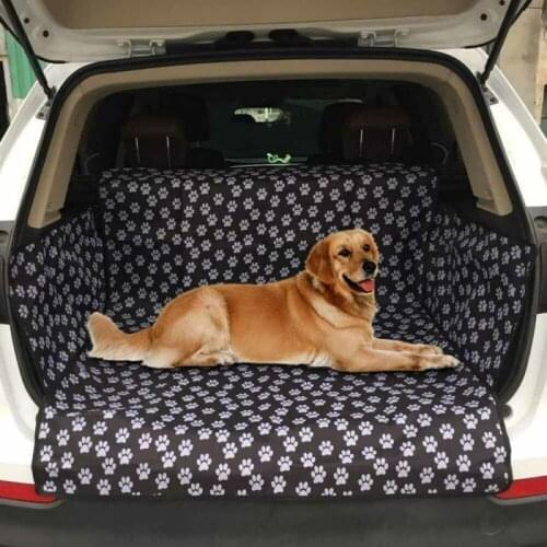 Waterproof Car Boot Liner Protector Pet Dog Floor Cover Car Rear Trunk Cargo Mat Floor Sheet Carpet Mud Protective Pad For SUV