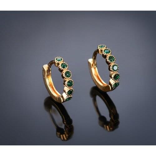 Женские золотые серьги Vsquhan China At AliExpress