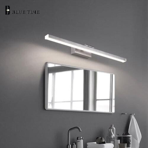 Mirror Front Lights LED Wall Lamps Bathroom Lights Living Room Decor Bedside Light Makeup Wall Sconces Wall Light AC 220V 110V