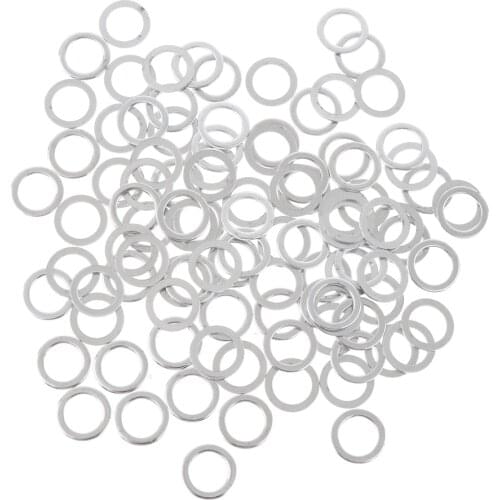 100pcs Replacement Truck Axle Washers ForSkateboard Longboard Outdoors
