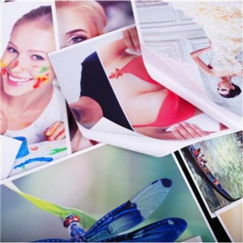 135g 150g A4/A3 50 High Gloss Self-adhesive Inkjet Printing Paper and Adhesive Tape Photo Paper Stickers Digital Photo Stickers