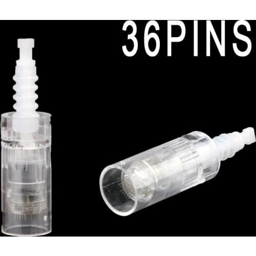 50pieces 36 pin cartridges for dr pen, anti aging micro-needles replaced cartridge for meso derma pen Dermaroller