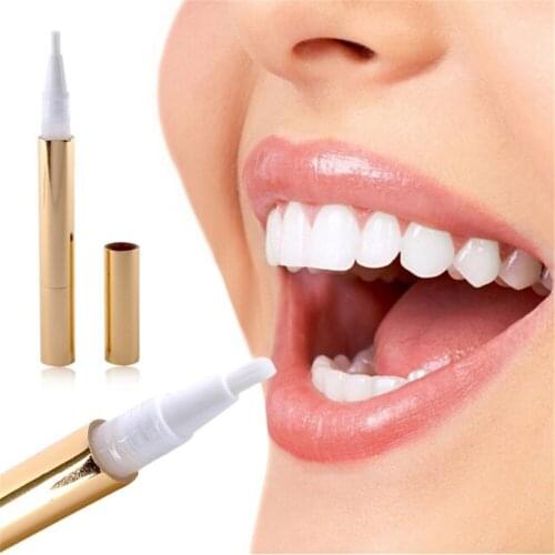 500pcs Teeth Whitening Pen Makeup Tooth Gel Whitener Bleach Stain Eraser Remover Instant Beauty Health DHL