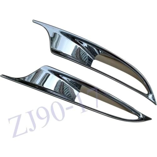 ABS Chrome Rear Bumper Reflector Fog Light Lamp Cover Trim Molding Bezel Frame Fit For Mazda 3 M3 Axela Sedan 2014 2015-2018