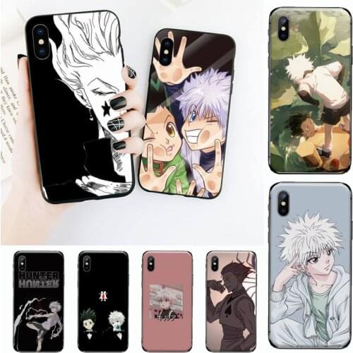 Anime Hunter x Hunters Phone Case for iPhone 11 12 mini pro XS MAX 8 7 6 6S Plus X 5S SE 2020 XR
