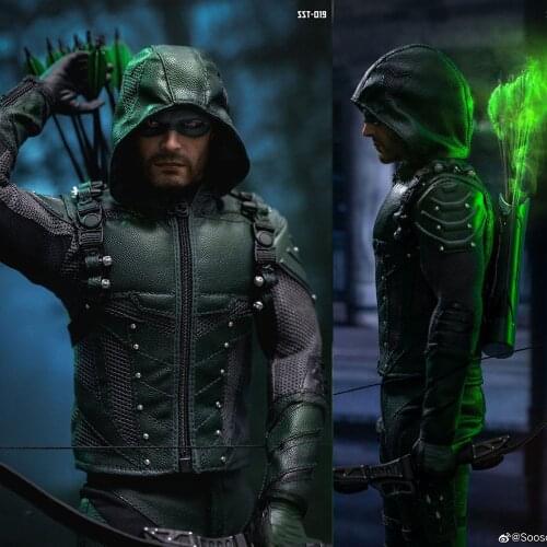 For Collection SST019 1/6 Scale Male Solider Green Arrow Vigilante Soldier Full Set Action Figure Model for Fans Holiday Gifts