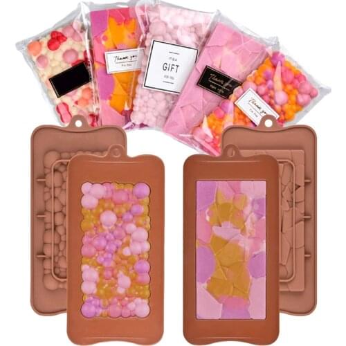 Meibum Chocolate Mold Whole Block Candy Chunks Baking Tools Non-Stick Silicone Mould Kitchen Accessories Dessert Decoration