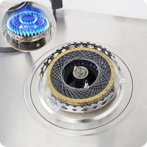 Stainless Steel Gas Cooker Gas Stove Torch Net Windproof Energy Saving Mesh