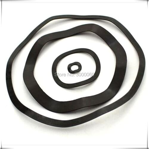 ID)4mm*(OD)8mm* (H) 0.25mm Black Finished Wave Spring Washer 1000pcs/lot