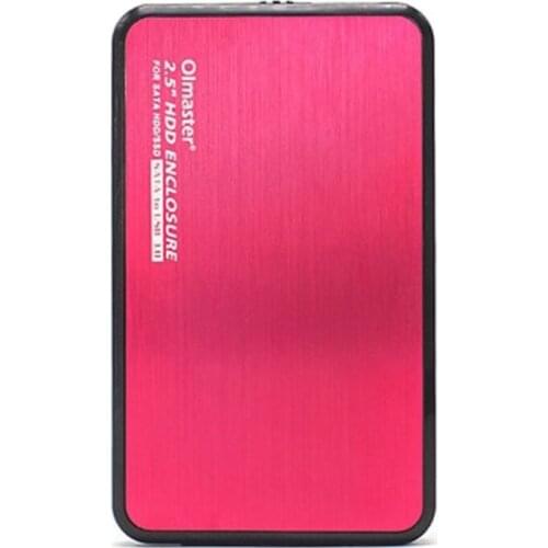 G5AA Olmaster 2.5 Inch SSD Notebook Hard Drive Box SATA External USB 3.0 8TB High-speed Transmission Hard-disk Enclosure