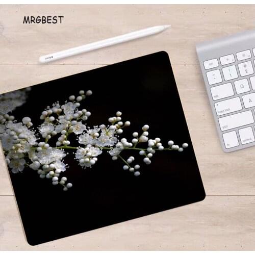 MRGBEST Mouse-pad 22X18/25X20/29X25CM Beatiful Flower Non-slip Rubber Mats Computer Accessories Mouse Pad for Game Player