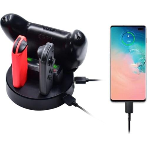 Multifunction Controller Charger Charging Dock Station For Nintendos Swicth Joycon NS Nintendo Switch Pro Controller For Switch