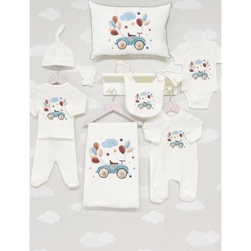 Organic 11 Track Interlock Hospital Output-For Baby Series Baby Set Lux 100 Cotton High Quality