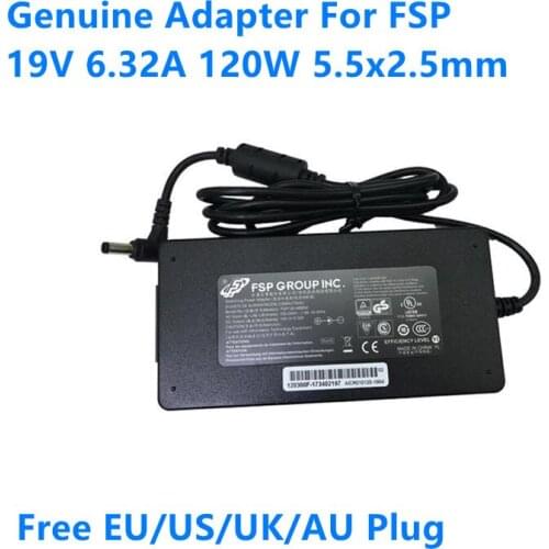 Genuine FSP FSP120-ABBN2 19V 6.32A 120W FSP120-REBN2 FSP120-ABBN5 AC Adapter For INTEL NUC6I7KYK Laptop Power Supply Charger