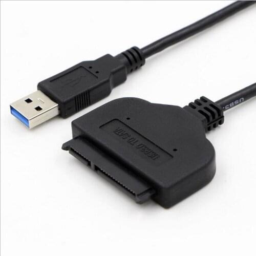 USB 3.0 to SATA Adapter Cable for 2.5" SSD/HDD Drives - SATA to USB 3.0 External Converter and Cable