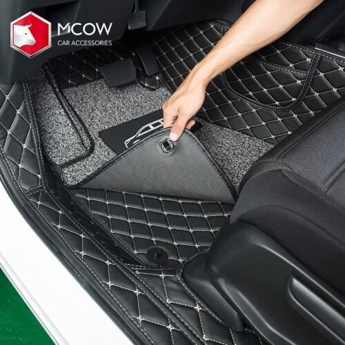 Custom High Quality 3D Eco-friendly XPE Material+Sponge+PU Leather Car Floor Mats For HONDA CRV
