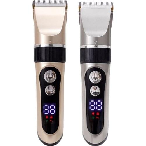 Professional Fine Adjustable Hair Trimmer Low Noise Barber Machine Hair Clipper Rechargeable Beard Trimmer