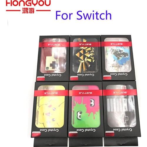 3 IN 1 Transparent Clear Protective Hard Case Back Cover Anti-ScratchSkin Shockproof Shell For Nintend Switch Crystal Protector