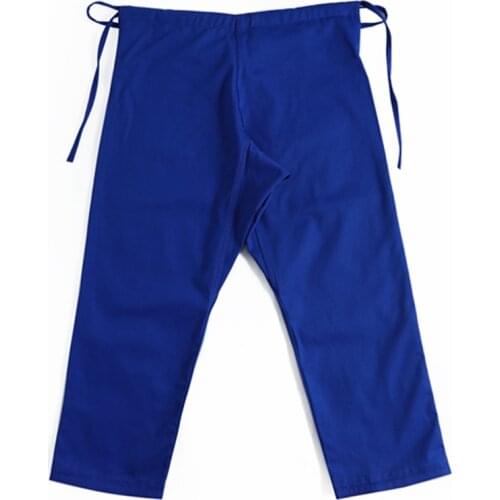 Only Pant for Judo Gi Blue and White Pants 100% Cotton 270g/m2