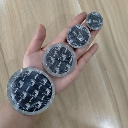 Universal Round Shape Tyre Repair Cold Patch Tire Repair Rubber Patch Tool For Car Motorcycle Multifunctional patch