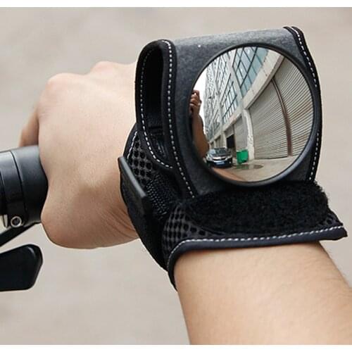 Bike Rear View Mirror Bicycle Flexible Wristband Reflex Backeye Mirror Cycling Accessories
