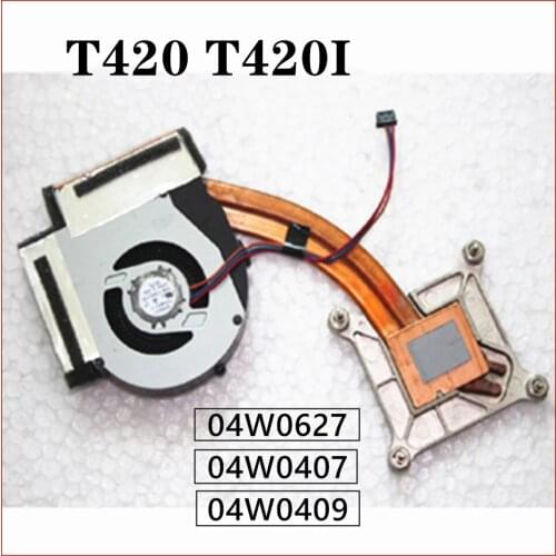 For Lenovo Thinkpad T420 T420I Cooling Heatsink W/ Fan FRU 04W0627 100% test