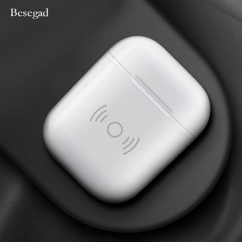 Vococal QI Standard Wireless Charging Protective Case Cover Box For Apple AirPods Air Pods Gadgets for All QI Wireless Charger