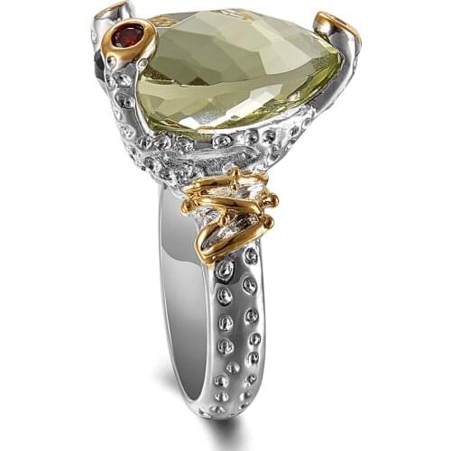 Frog look zircon solitaire ring women wedding rings Lead Free Setting with AAA Cubic Zirconia Wedding Party rings Drop Shipping