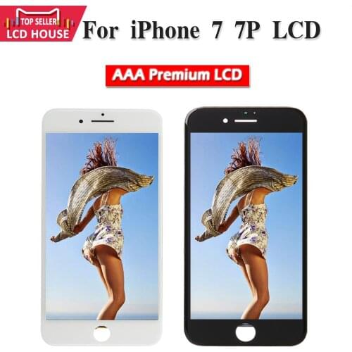 5.5" AAA Quality Screen LCD For iPhone 7 7Plus LCD Display Assembly Digitizer No Dead Pixel With 3D Touch Replacement