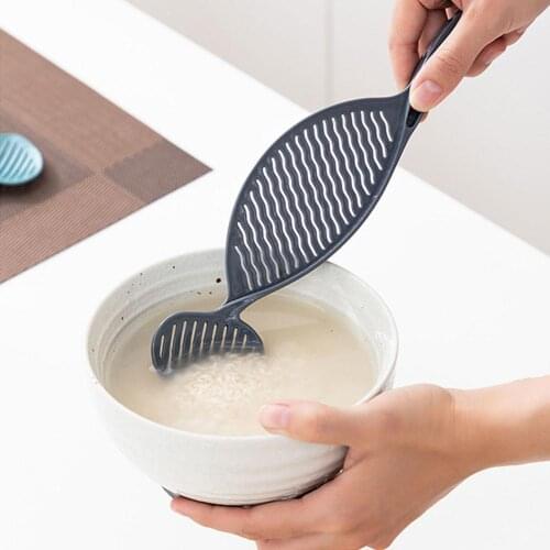 2021 Home Decor Tops Tao Mi Artifact Tao Rice Spoon Rice Siev Drainer Rice Brush 1x1 Rice Washing Artifact Creative shape round