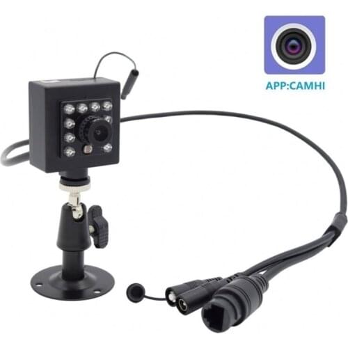 Mini Size WiFi IP Camera Camhi 2MP/5MP HD Wireless Security Camera Smallest Matte Night Vision Remote Pets Monitoring Audio SD