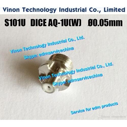 D=0.05mm Upper DICE AQ-1U(W) S101U, New style of edm Wire Guide 3110291,3110058,3110548 for AD360,AD325,AG360,AG400,SL400,SL600