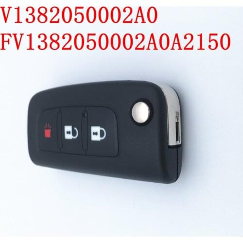 DHL UPS FAST SHIPPING 5PCS FOTON key assembly oem V1382050002A0 FV1382050002A0A2150 Launcher remote control key