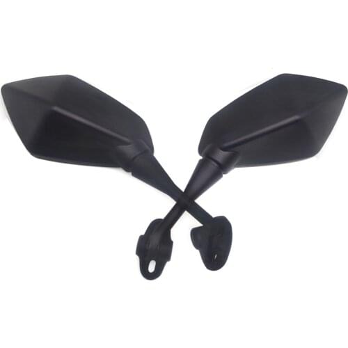 FOR YAMAHA FZ07 FZ1 FZ8 FZ6R FZ10 FZ09 XJ6 YZF R1 R3 R125 Universal 10mm Motocycle Mirror Moto Rearview Side Mirror Black
