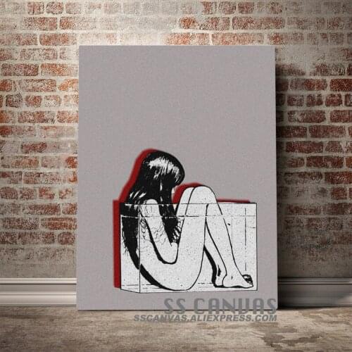 Junji Ito Notable Work Canvas Painting Decor Wall Art Pictures Bedroom Study Home Living Room Decoration Prints Poster